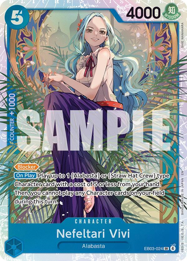 Nefeltari Vivi EB03-024 (Extra Booster: One Piece Heroines Edition)  - Foil