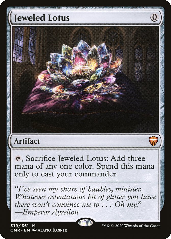 Jeweled Lotus 319 (Commander Legends) 