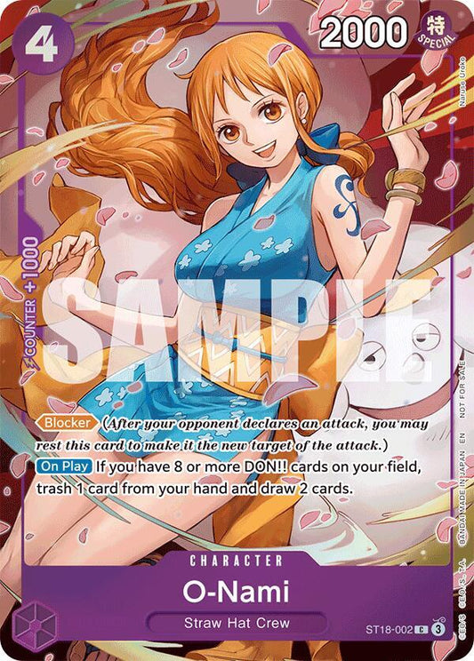 O-Nami ST18-002 (Extra Booster: One Piece Heroines Edition)  - Foil