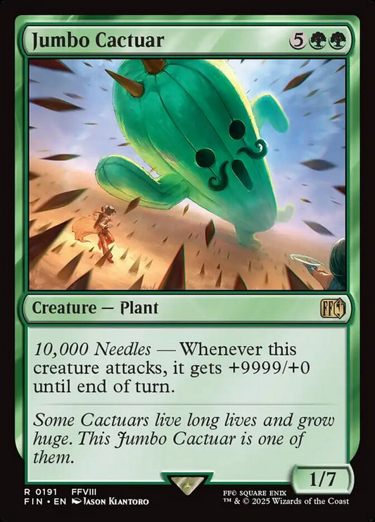 Jumbo Cactuar 191 (FINAL FANTASY)  - Foil