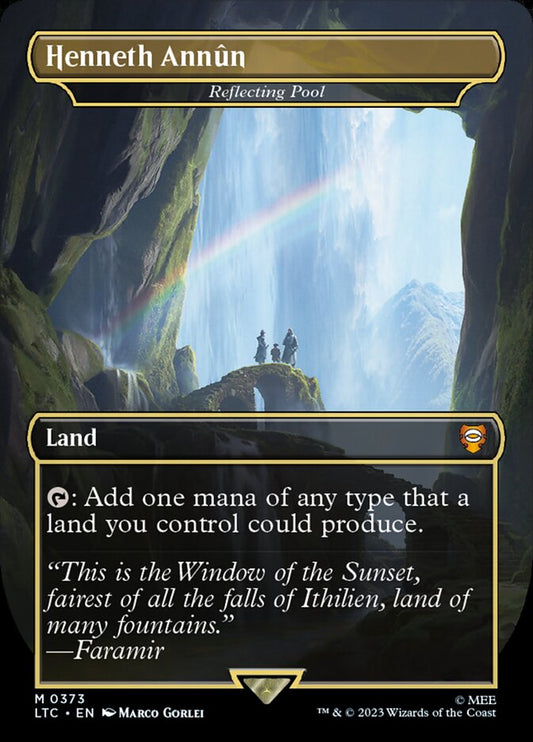 Henneth Annûn - Reflecting Pool 373 (Commander: The Lord of the Rings: Tales of Middle-earth)  - Borderless