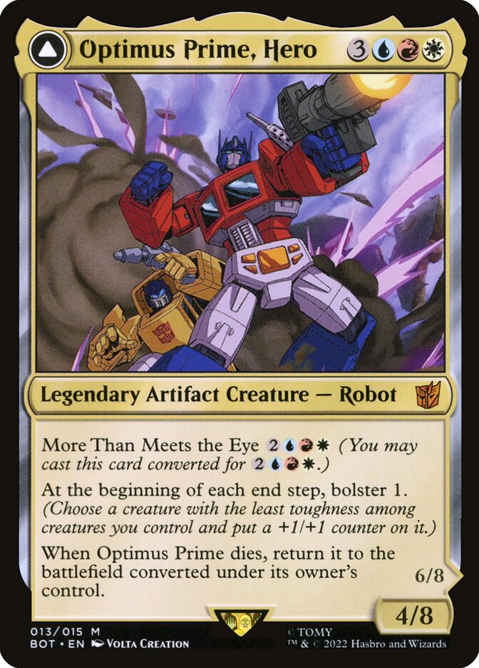 Optimus Prime Hero 13 (Universes Beyond: Transformers)  - Foil