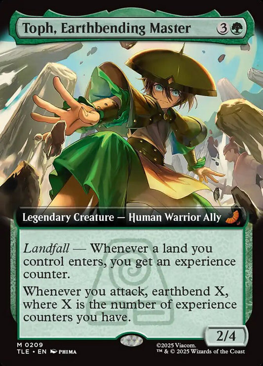 Toph, Earthbending Master 209 (Avatar: The Last Airbender: Eternal-Legal)  - Extended Art Foil