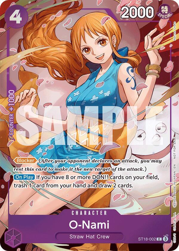 O-Nami ST18-002 (Extra Booster: One Piece Heroines Edition)  - Foil