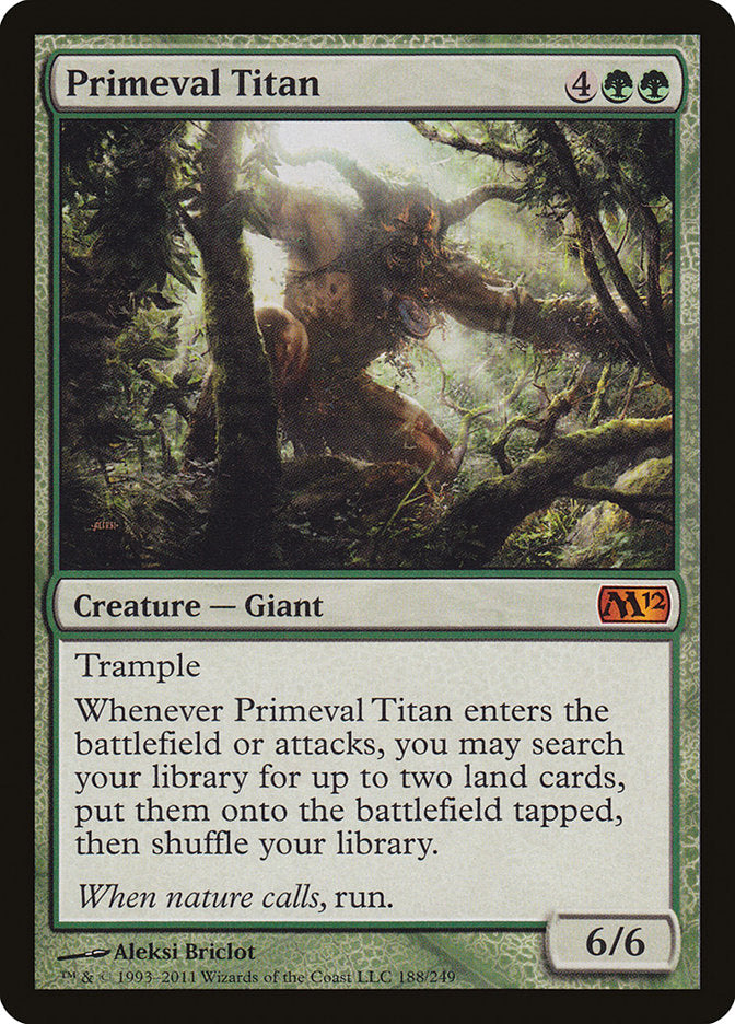 Primeval Titan 188/249 (Magic 2012 (M12)) 