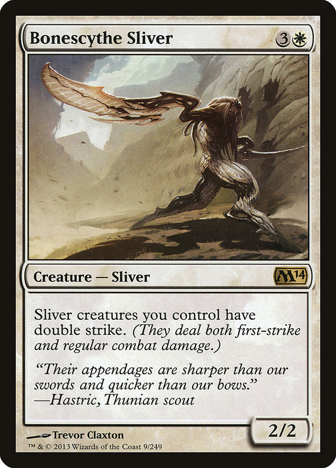 Bonescythe Sliver 9 (Magic 2014 (M14)) 