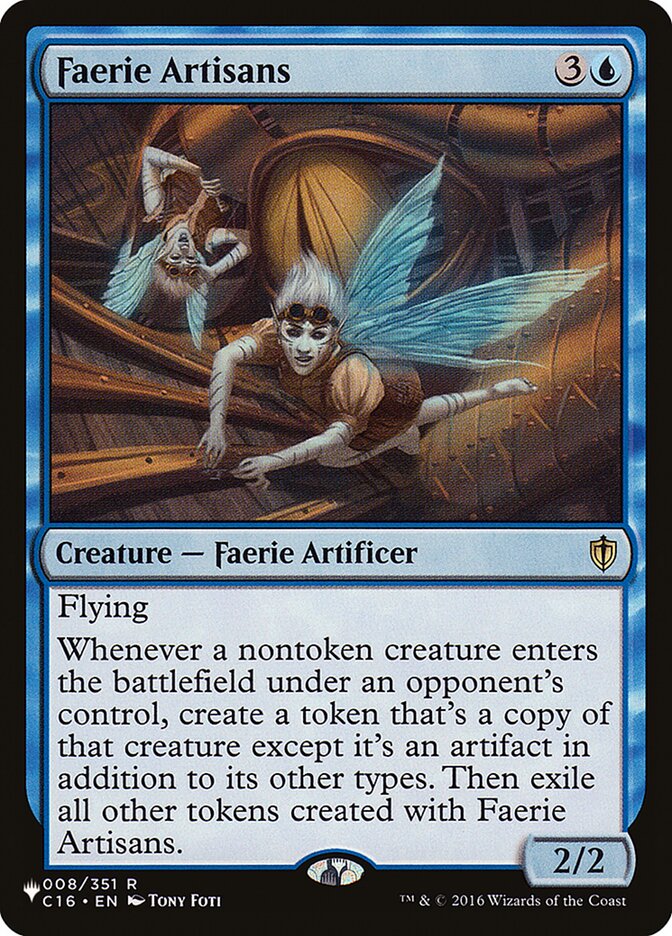 Faerie Artisans C16-8/5075 (The List Reprints) 