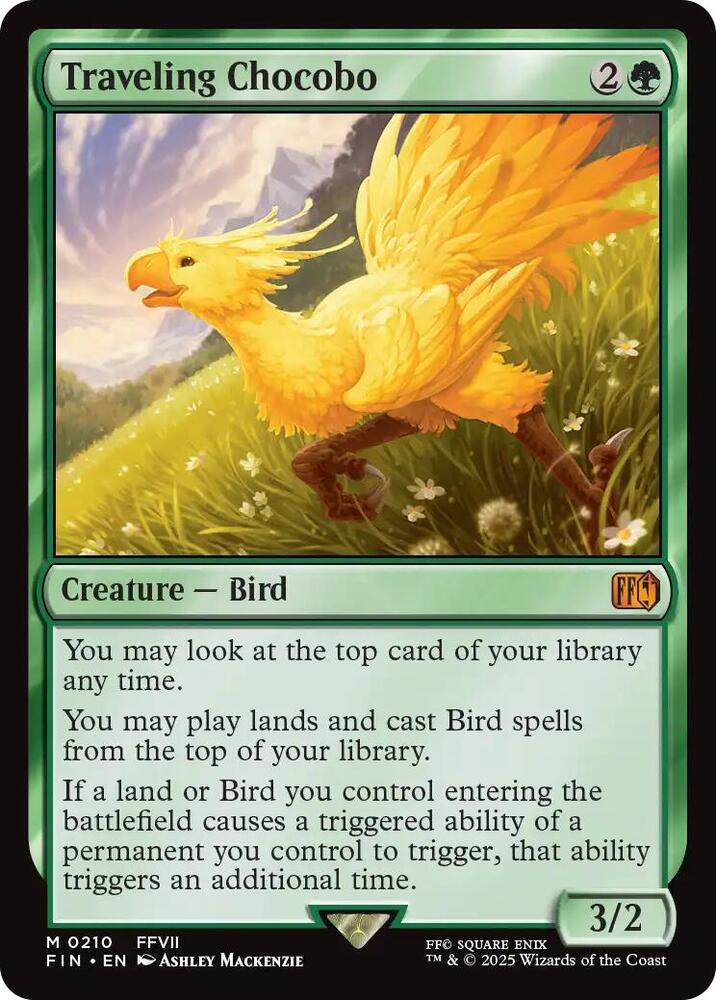 Traveling Chocobo 210 (FINAL FANTASY) 