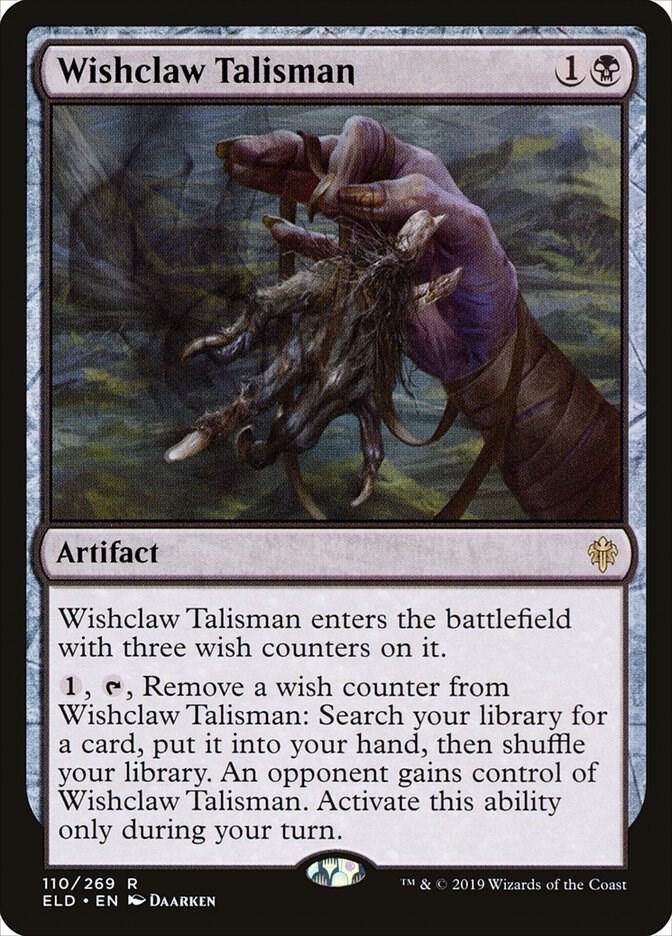 Wishclaw Talisman 110 (Throne of Eldraine)  - Foil
