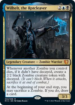 Wilhelt the Rotcleaver 2 (Commander: Innistrad: Midnight Hunt) 