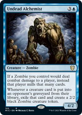 Undead Alchemist 105 (Commander: Innistrad: Midnight Hunt) 