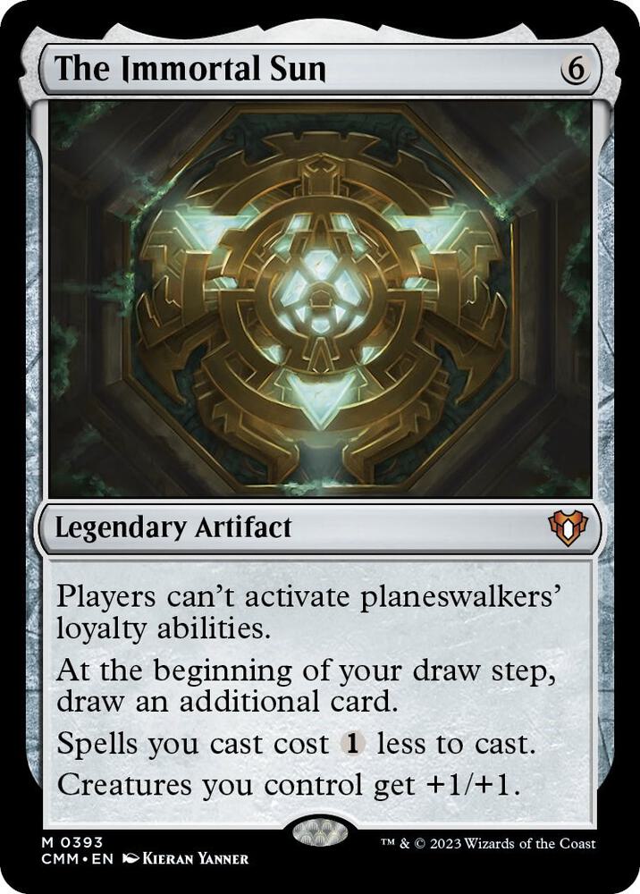 The Immortal Sun 393/451 (Commander Masters) 