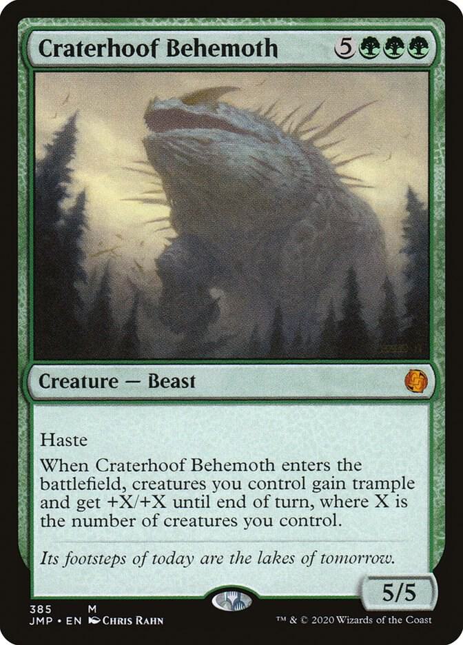 Craterhoof Behemoth 385/495 (Jumpstart) 