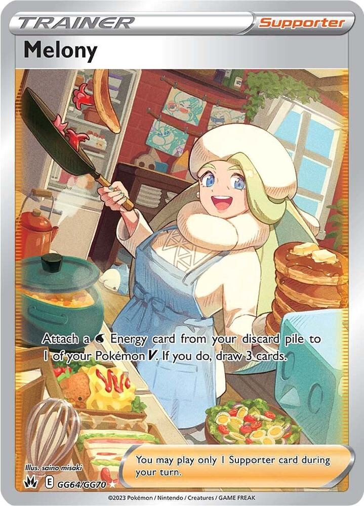 Melony GG64/GG70 (Crown Zenith: Galarian Gallery)  - Holofoil