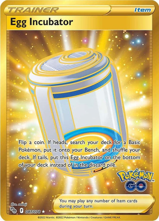 Egg Incubator Secret 087/078 (Pokemon GO)  - Holofoil