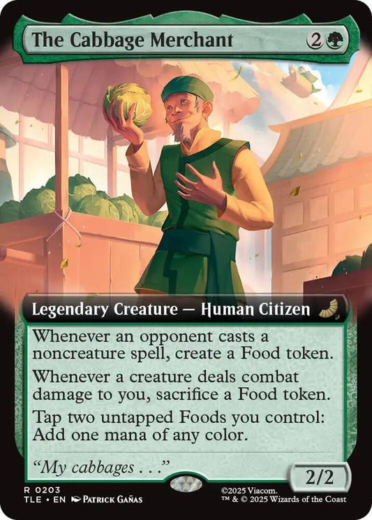 The Cabbage Merchant  203 (Avatar: The Last Airbender: Eternal-Legal)  - Extended Art Foil