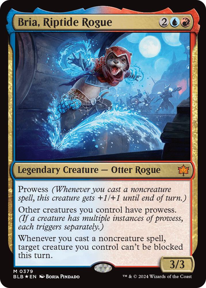 Bria, Riptide Rogue 379 (Bloomburrow)  - Foil