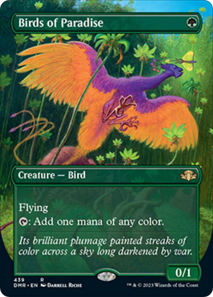 Birds of Paradise 439/261 (Dominaria Remastered)  - Borderless