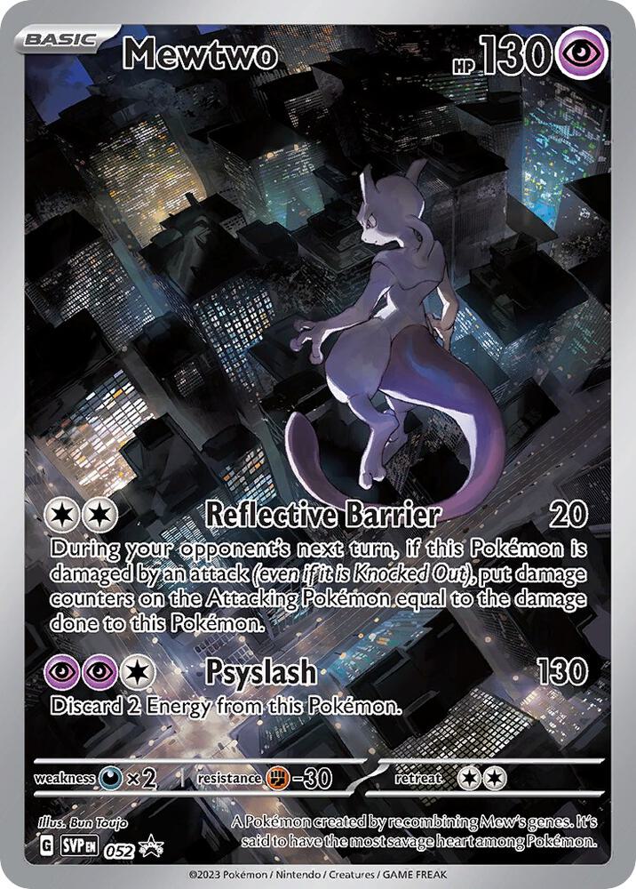 Mewtwo 052 (SV: Scarlet & Violet Promo Cards)  - Holofoil
