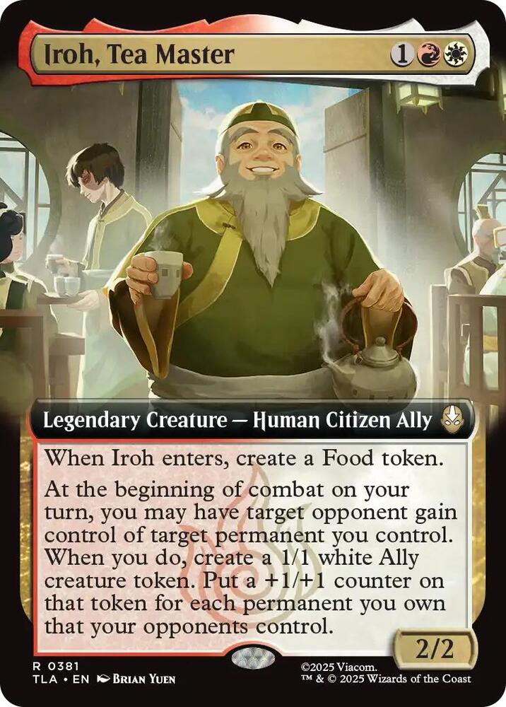 Iroh, Tea Master 381 (Avatar: The Last Airbender)  - Extended Art