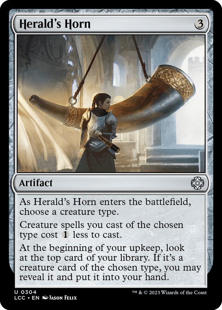 Herald's Horn 304 (Commander: The Lost Caverns of Ixalan) 