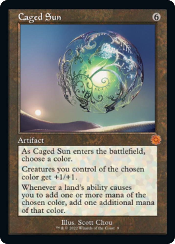 Caged Sun 9/63 (The Brothers' War: Retro Frame Artifacts) 