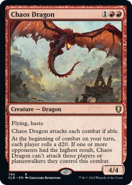 Chaos Dragon 784 (Commander Legends: Battle for Baldur's Gate) 