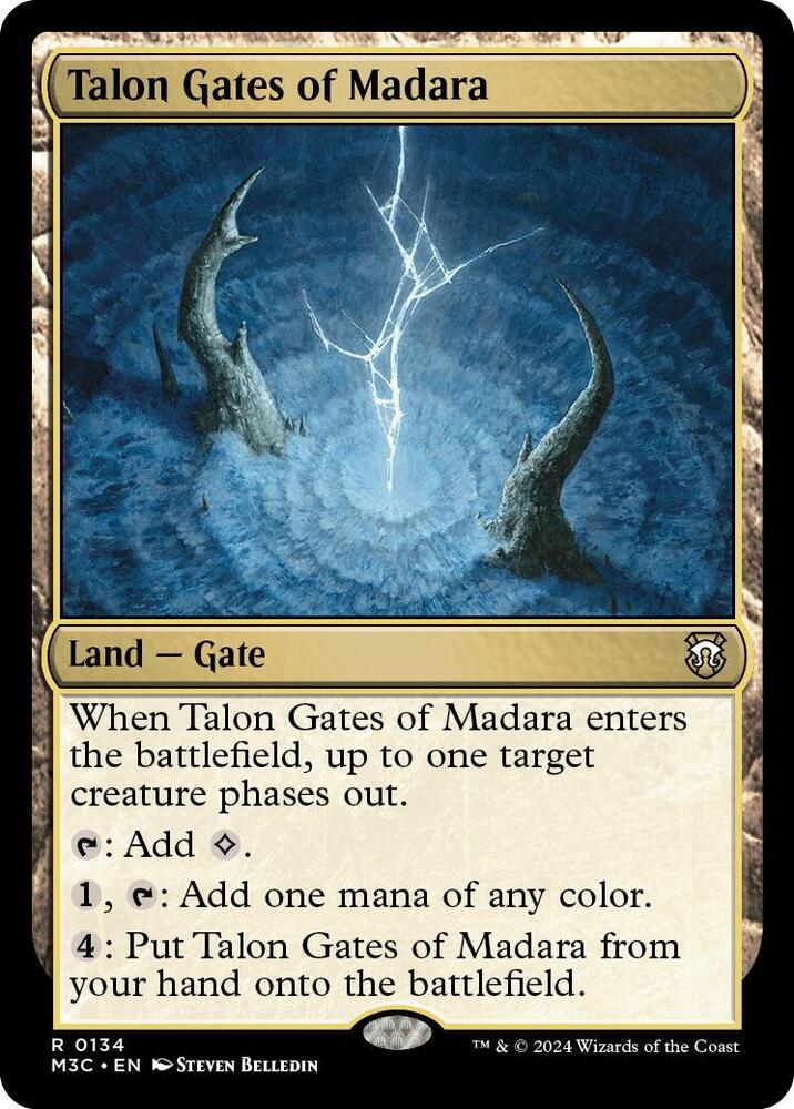 Talon Gates of Madara 134/411 (Commander: Modern Horizons 3) 