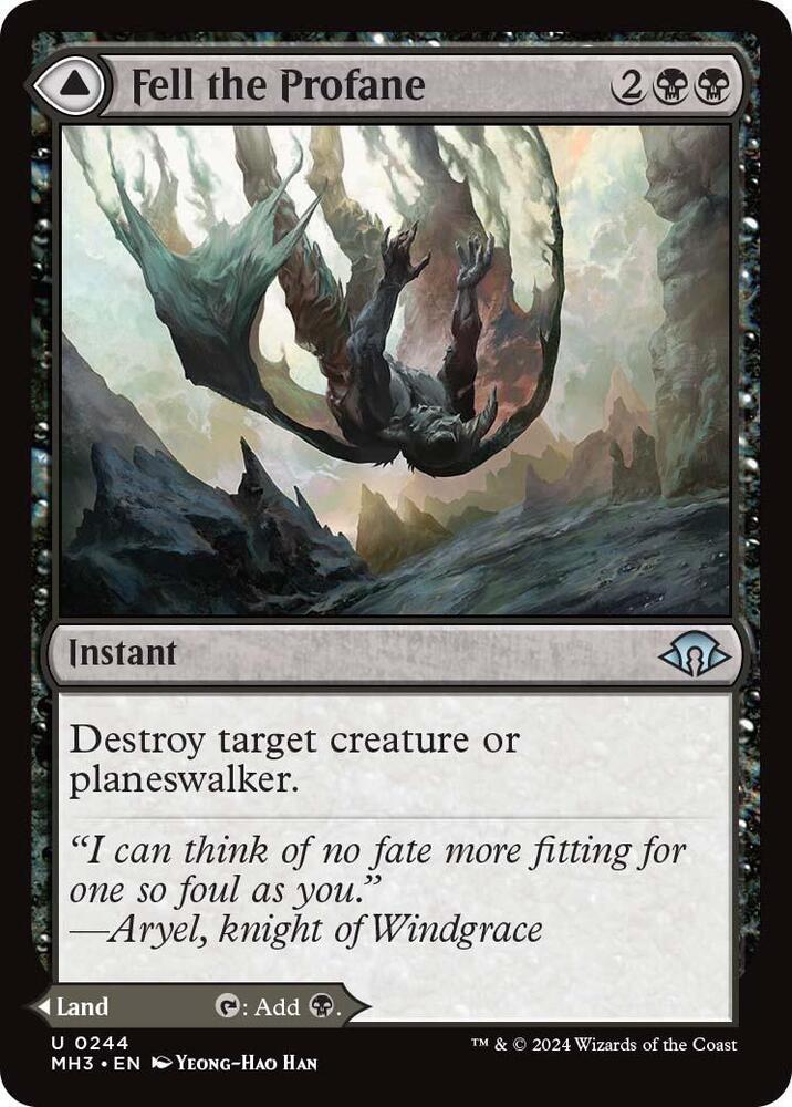 Fell the Profane 244 (Modern Horizons 3) 