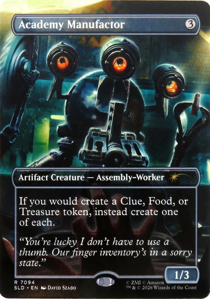 Academy Manufactor 7094 (Secret Lair Drop Series)  - Borderless