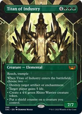 Titan of Industry Borderless 289/281 (Streets of New Capenna) 