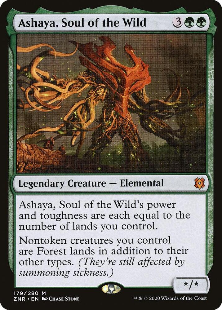Ashaya, Soul of the Wild 179 (Zendikar Rising) 