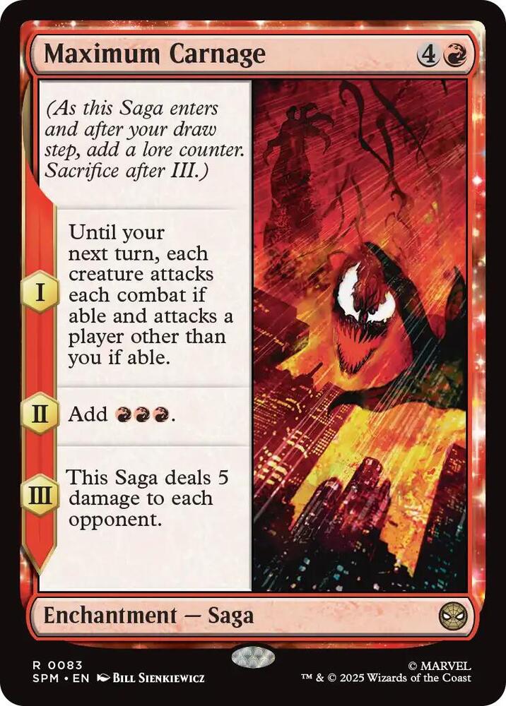 Maximum Carnage 83 (Marvel's Spider-Man) 