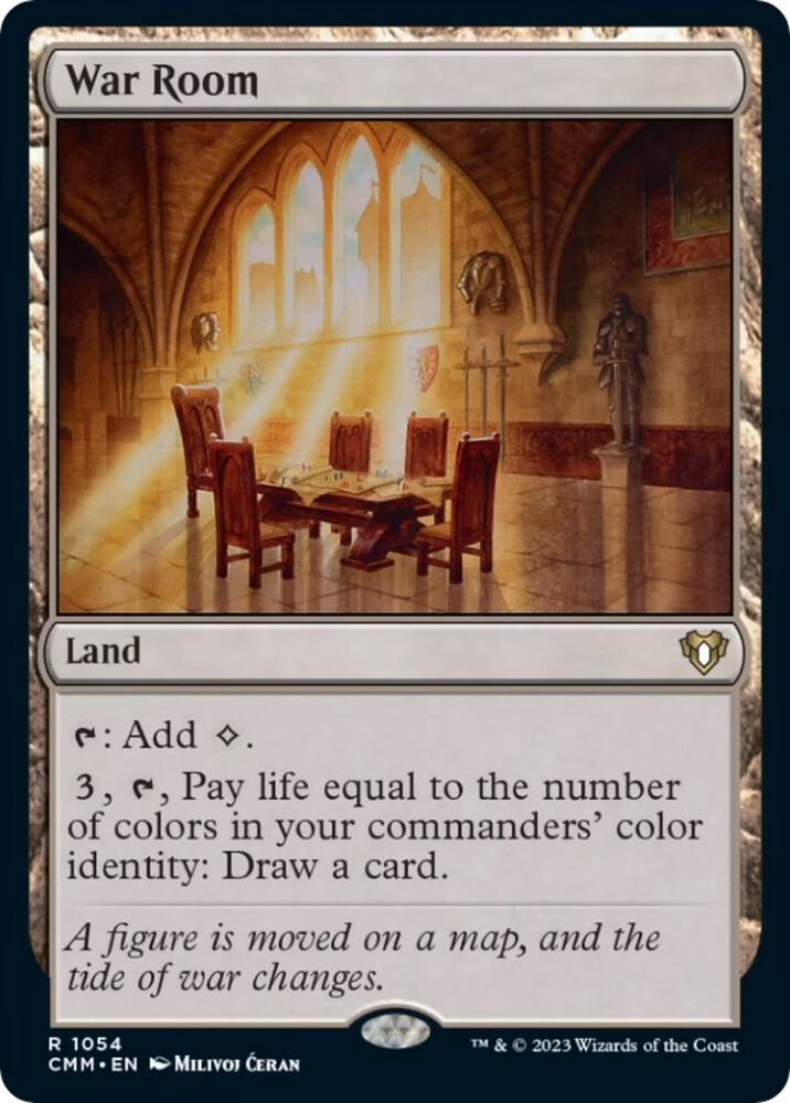 War Room 1054/451 (Commander Masters) 