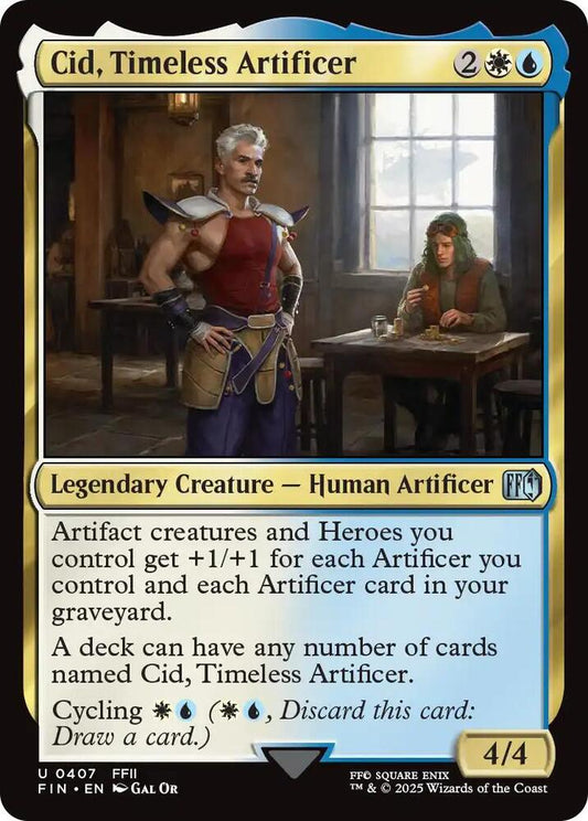 Cid, Timeless Artificer 407/309 (FINAL FANTASY) 