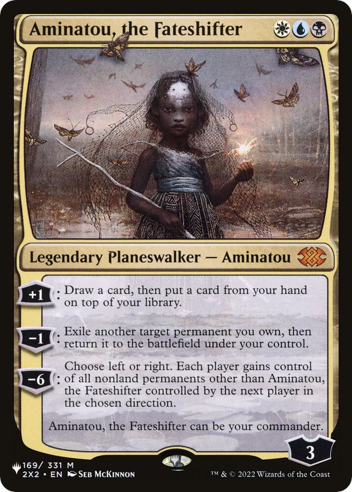 Aminatou the Fateshifter 2X2-169/5075 (The List Reprints) 