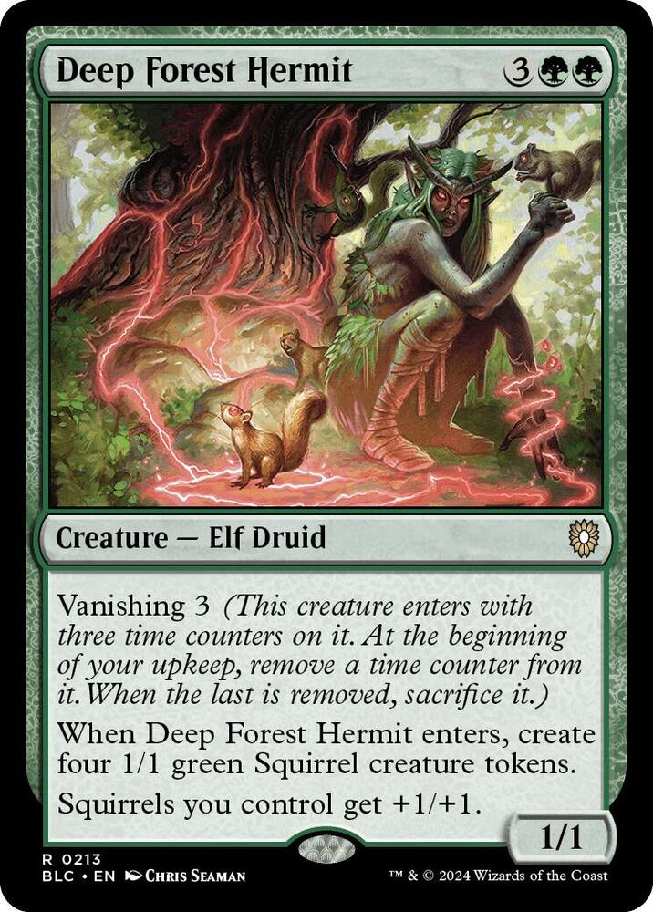 Deep Forest Hermit 213 (Commander: Bloomburrow) 