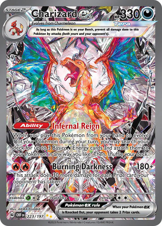 Charizard ex 223/197 (SV03: Obsidian Flames)  - Holofoil