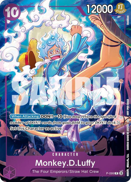 Monkey.D.Luffy (Event Pack Vol.8) P-099 (One Piece Promotion Cards)  - Foil