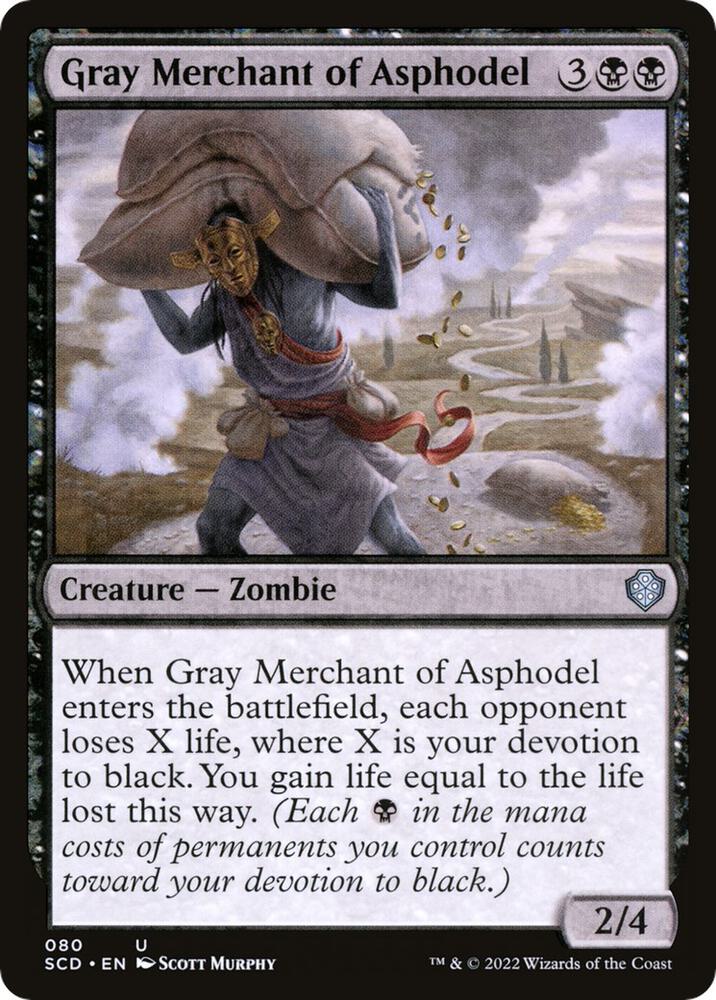 Gray Merchant of Asphodel 80 (Starter Commander Decks) 