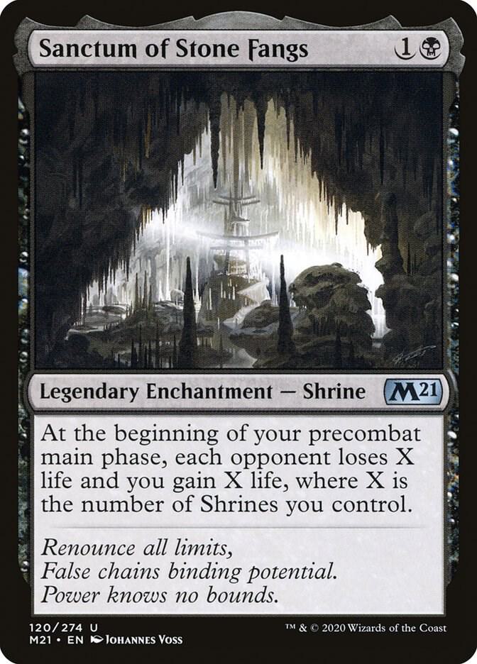 Sanctum of Stone Fangs 120 (Core Set 2021) 