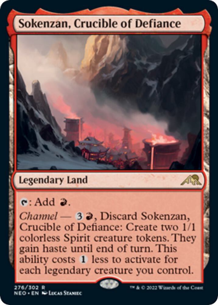 Sokenzan, Crucible of Defiance 276 (Kamigawa: Neon Dynasty) 
