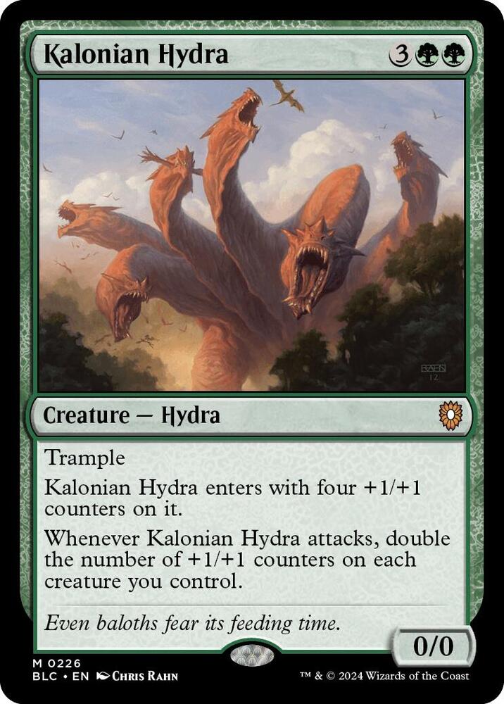 Kalonian Hydra 226 (Commander: Bloomburrow) 