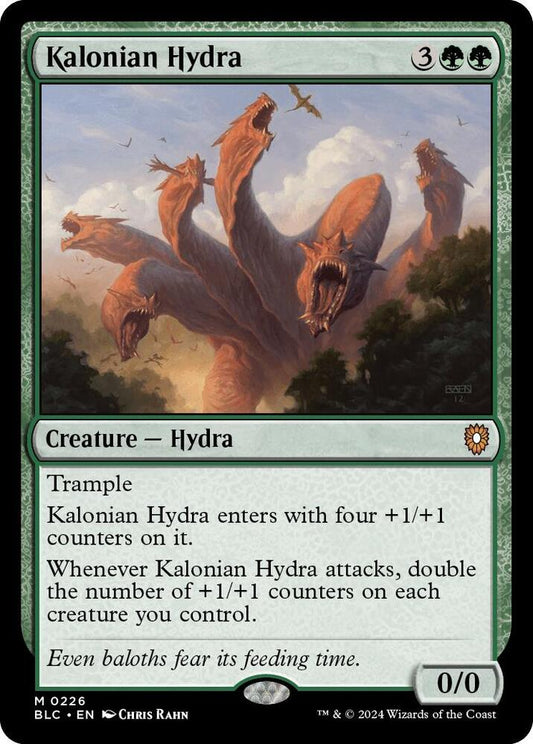 Kalonian Hydra 226 (Commander: Bloomburrow) 