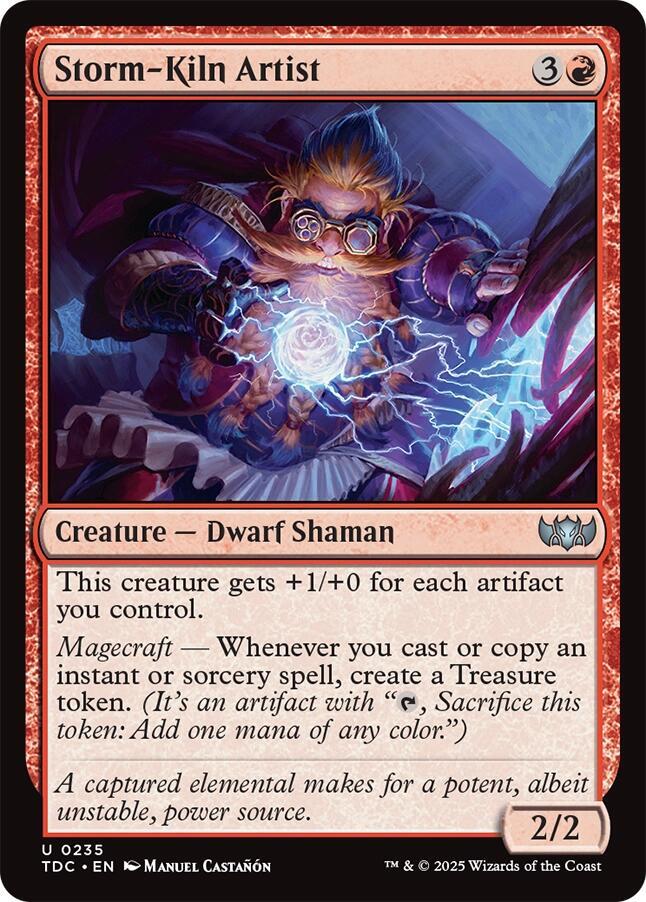 Storm-Kiln Artist 235 (Commander: Tarkir: Dragonstorm) 