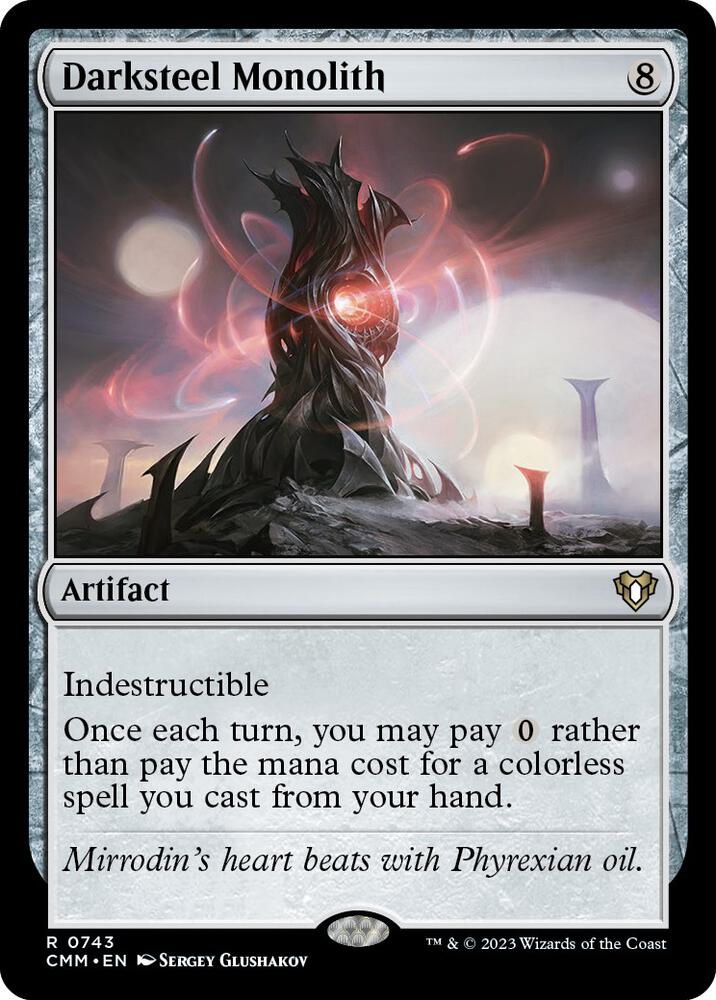 Darksteel Monolith 743/451 (Commander Masters) 