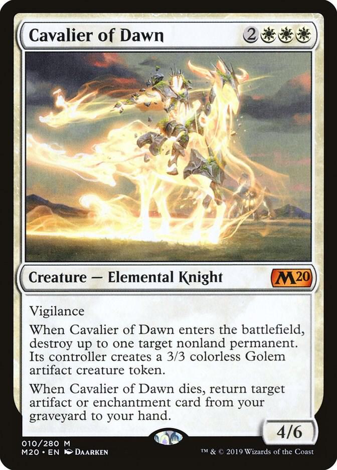 Cavalier of Dawn 10 (Core Set 2020) 