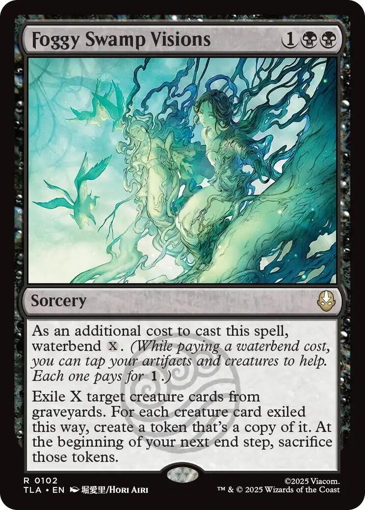 Foggy Swamp Visions 102 (Avatar: The Last Airbender)  - Foil