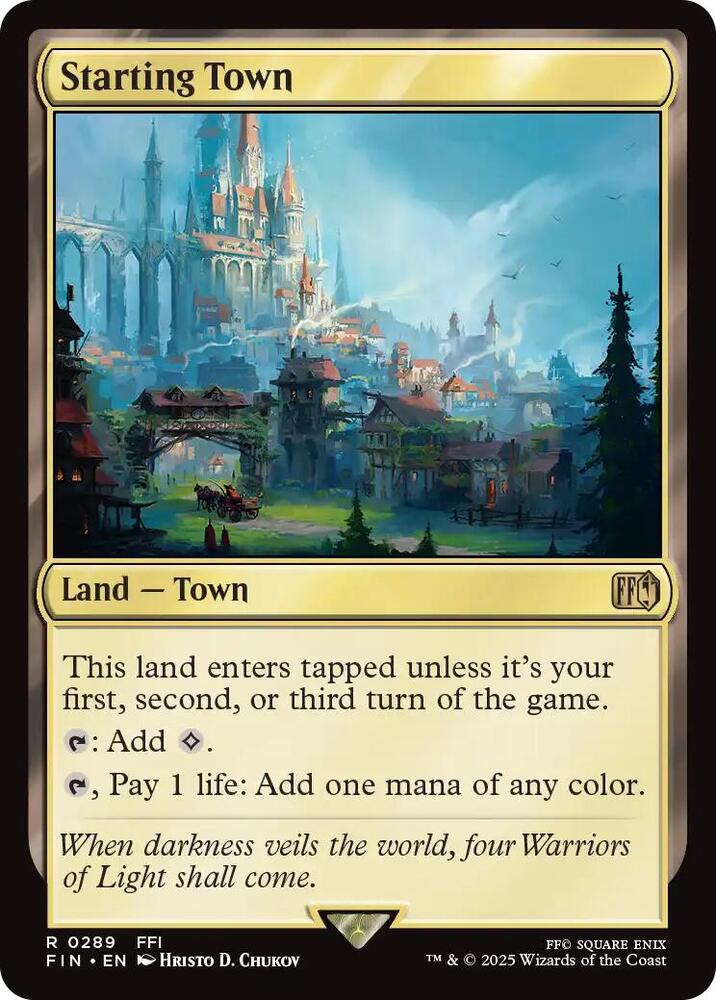 Starting Town 289 (FINAL FANTASY)  - Foil