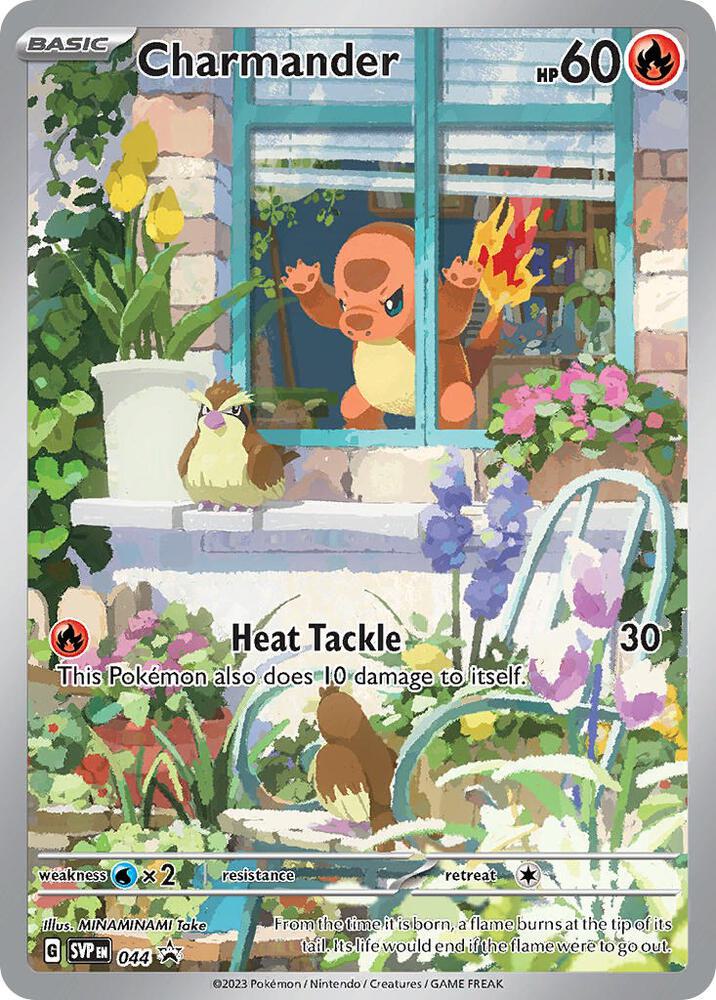 Charmander 044 (SV: Scarlet & Violet Promo Cards)  - Holofoil